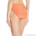 Athena Women's Mid Waist Swimsuit Bikini Bottom Orange B07DWCD8JZ